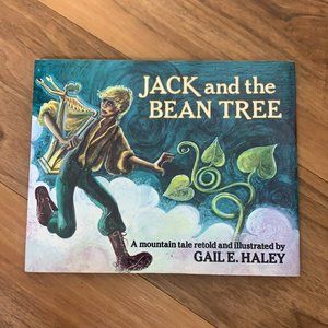 VTG 1986 JACK and the BEAN TREE Haley FIRST EDITION Folk Tale HCDJ